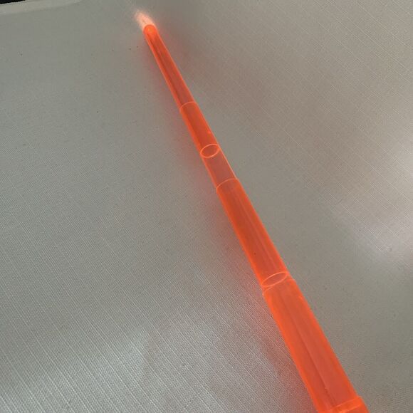 Vintage 1996 LucasFilm Orange Lightsaber with Lights & Sound‎ Star Wars Toy - Picture 10 of 10